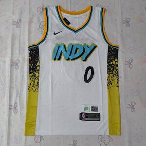 NBA Indiana Pacers White Jersey
